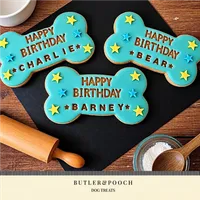 Large Birthday Biscuit Bone Set - Box of 3 – Image 8