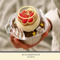 XL Pupcake with Decorated Biscuit Paw Topper – Image 4