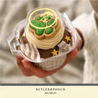 XL Pupcake with Decorated Biscuit Paw Topper – Image 6