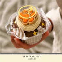 XL Pupcake with Decorated Biscuit Paw Topper – Image 7