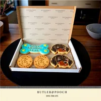 Dachshund Face Birthday Biscuit Set – Box of 5 – Image 3