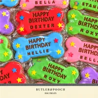 Large Birthday Biscuit Bone Set - Box of 3 – Image 3