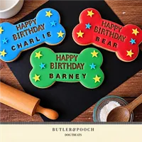 Large Birthday Biscuit Bone Set - Box of 3 – Image 1