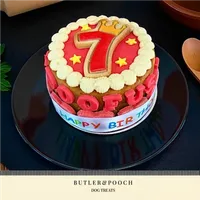 Dog Birthday Cake (Red) – Image 6