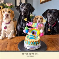 Dog Birthday Cake (Blue) – Image 10