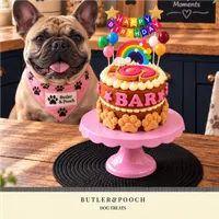 Paw Dog Birthday Cake (Pink) – Image 4