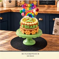 Paw Dog Birthday Cake (Green) – Image 4