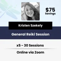 5 x 30 Minute General Reiki Sessions With Kristen Szekely – Image 1