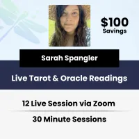 12 x 30-Minute Live Tarot & Oracle Readings (Zoom) With Sarah Spangler – Image 1