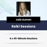 45-Minute Individual Reiki Session x4 with Julie Auman – Image 1