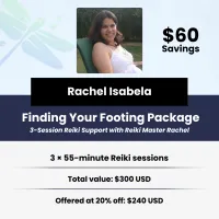 Finding Your Footing Package with Reiki Master Rachel Isabela – Image 1