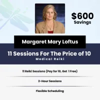 11 Sessions For The Price of 10 – Medical Reiki with Margaret Mary Loftus – Image 1