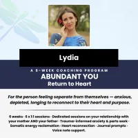 Abundant You: Return to Heart With Lydia Keeney – Image 1