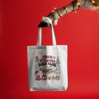 Hot & Literate Book Club Christmas Comfort Colors Tshirt – Image 2