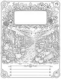 Starla's Cozy Season Coloring Book for Adults – Image 4