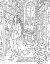 Starla's Cozy Season Coloring Book for Adults – Image 3