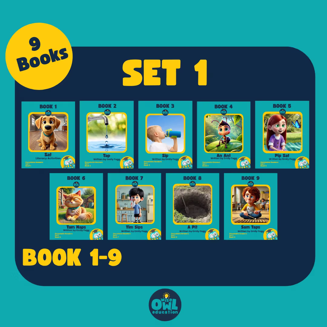 Set 1 Bundle of Decodable Readers – Image 2