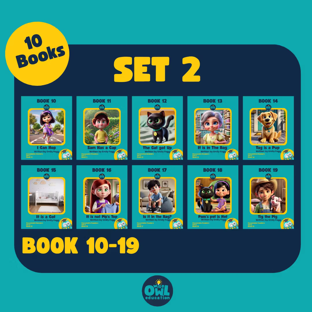 Set 2 Bundle Decodable Readers – Image 2