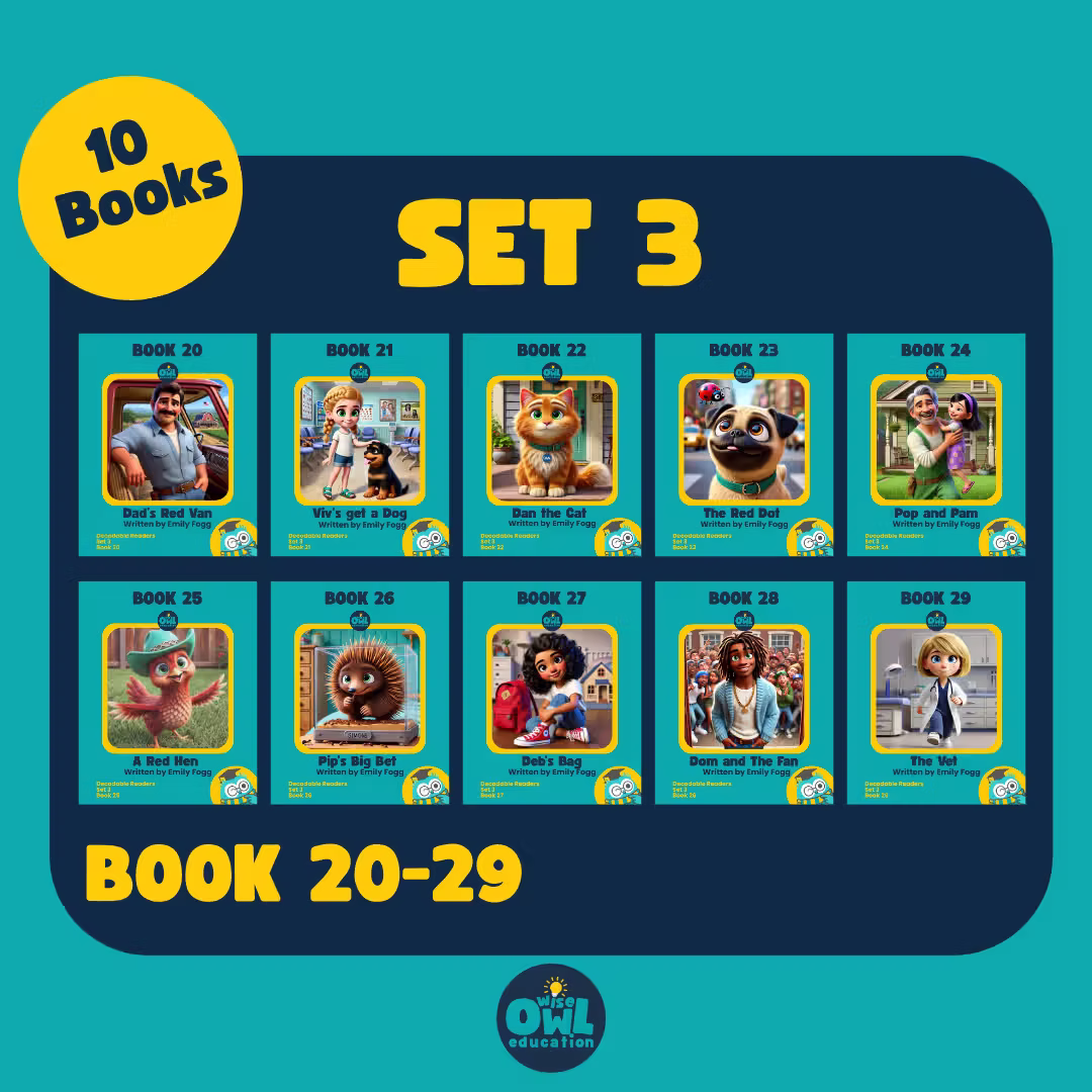 Set 3 Bundle Decodable Readers – Image 2