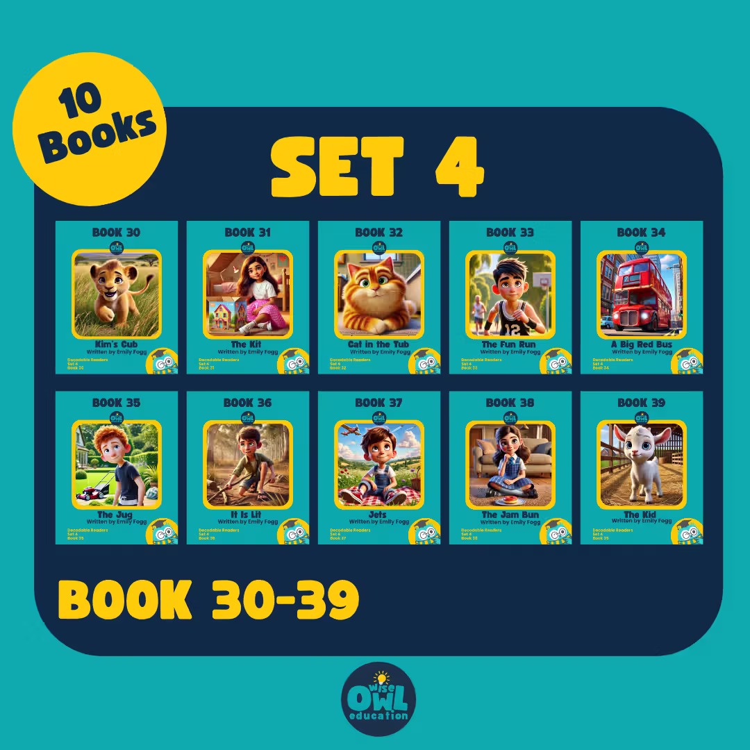 Set 4 Bundle Decodable Readers – Image 2