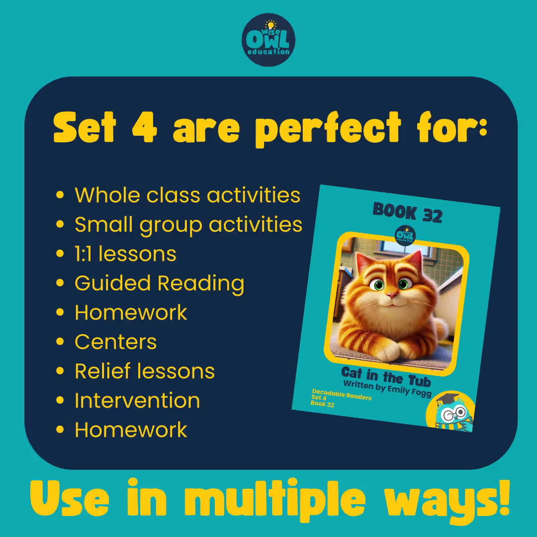 Set 4 Bundle Decodable Readers – Image 4