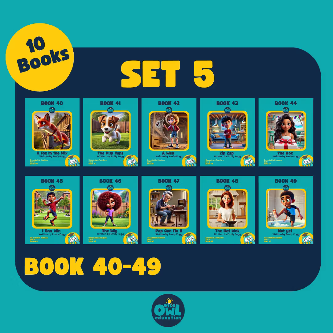 Set 5 Bundle Decodable Readers – Image 2