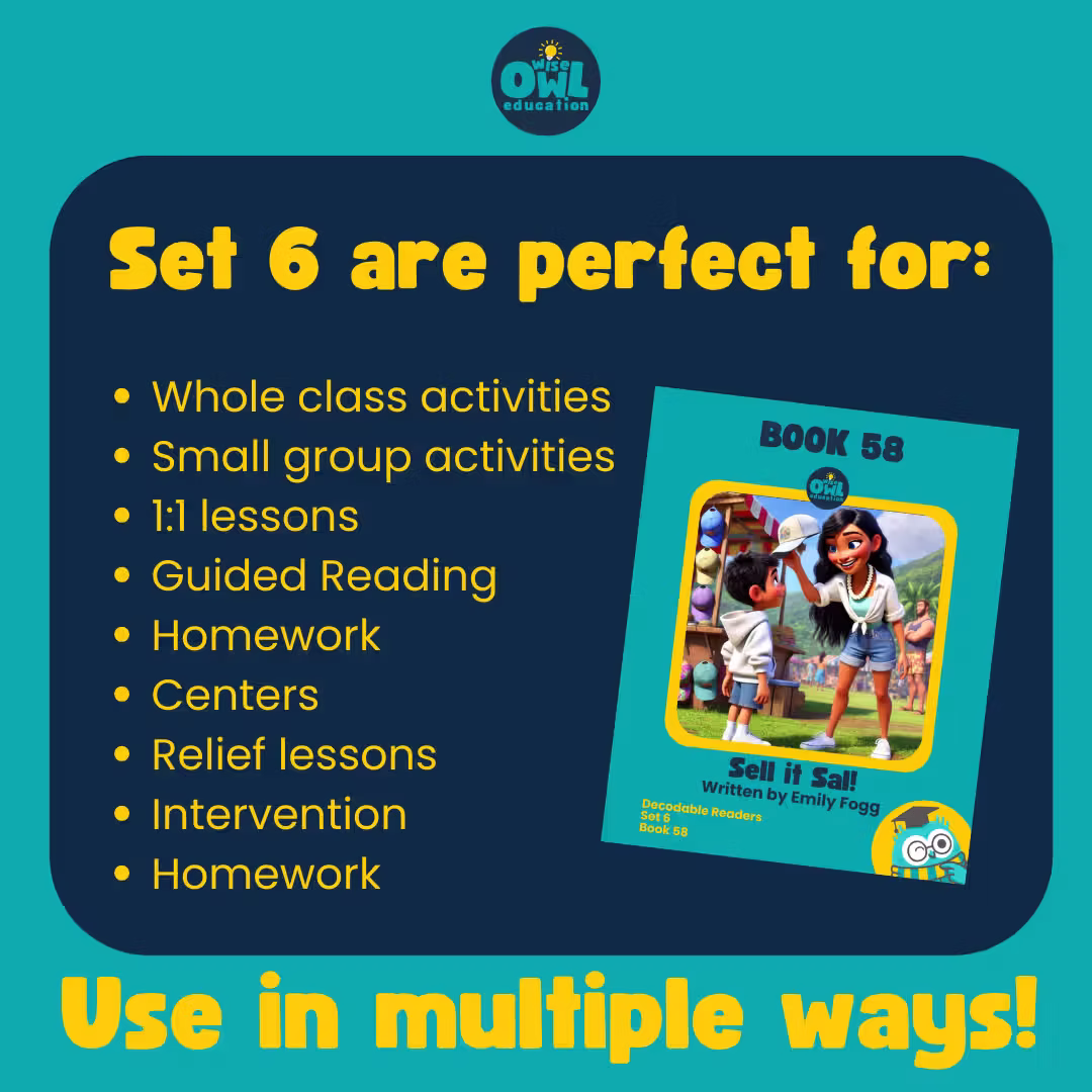 Set 6 Bundle Decodable Readers – Image 4