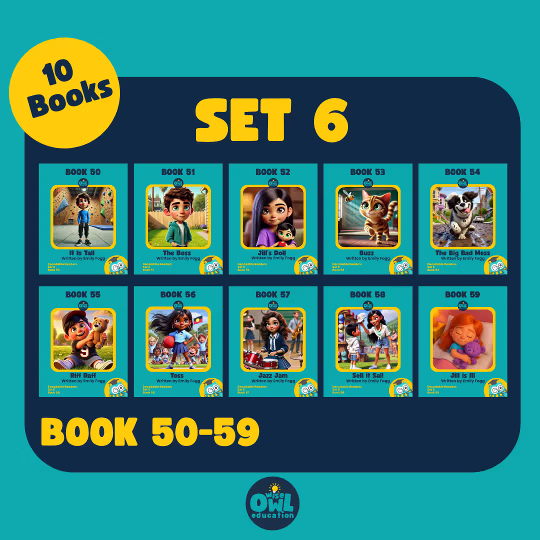Set 6 Bundle Decodable Readers – Image 2