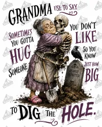 Grandma - Ready-to-Press DTF Transfer – Image 1