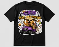 Golden Retriever Bad Choices T-Shirt – Image 2