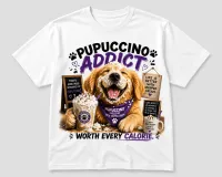 Golden Retriever Coffee T-Shirt – Image 3