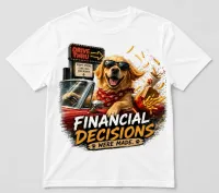 Golden Retriever Driving T-Shirt – Image 2