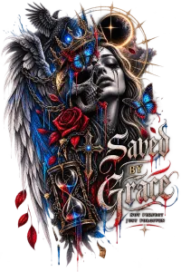 Gothic Saved T-Shirt – Image 1