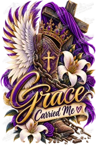 Walking in Grace - Digital Image File – PNG