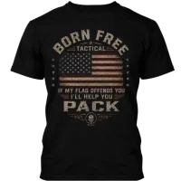 If My Flag Offends You, I'll Help You - T-shirt – Image 1