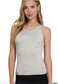 Essential Luxe Double-Layered Rayon Tank Top – Image 4