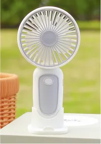 Breeze Anywhere™ 3-Speed Portable Hand Fan with Stand – Image 6