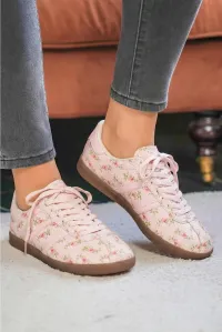 Blossom Lane Floral Lace-Up Sneakers – Image 3