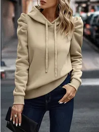 Puff Sleeve Statement Hoodie – Image 3