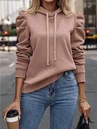 Puff Sleeve Statement Hoodie – Image 4