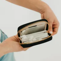 Travel Medicine Organizer – Zip Pill Pouch with Resealable Bags – Image 2