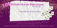 Banderole de Bienvenue – Image 1