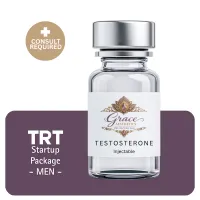 TRT Men's Startup Package 60 days (Consult, Labs, Cypionate 200mg/mL 10mL + Anastrozole 24×1mg) – Image 1