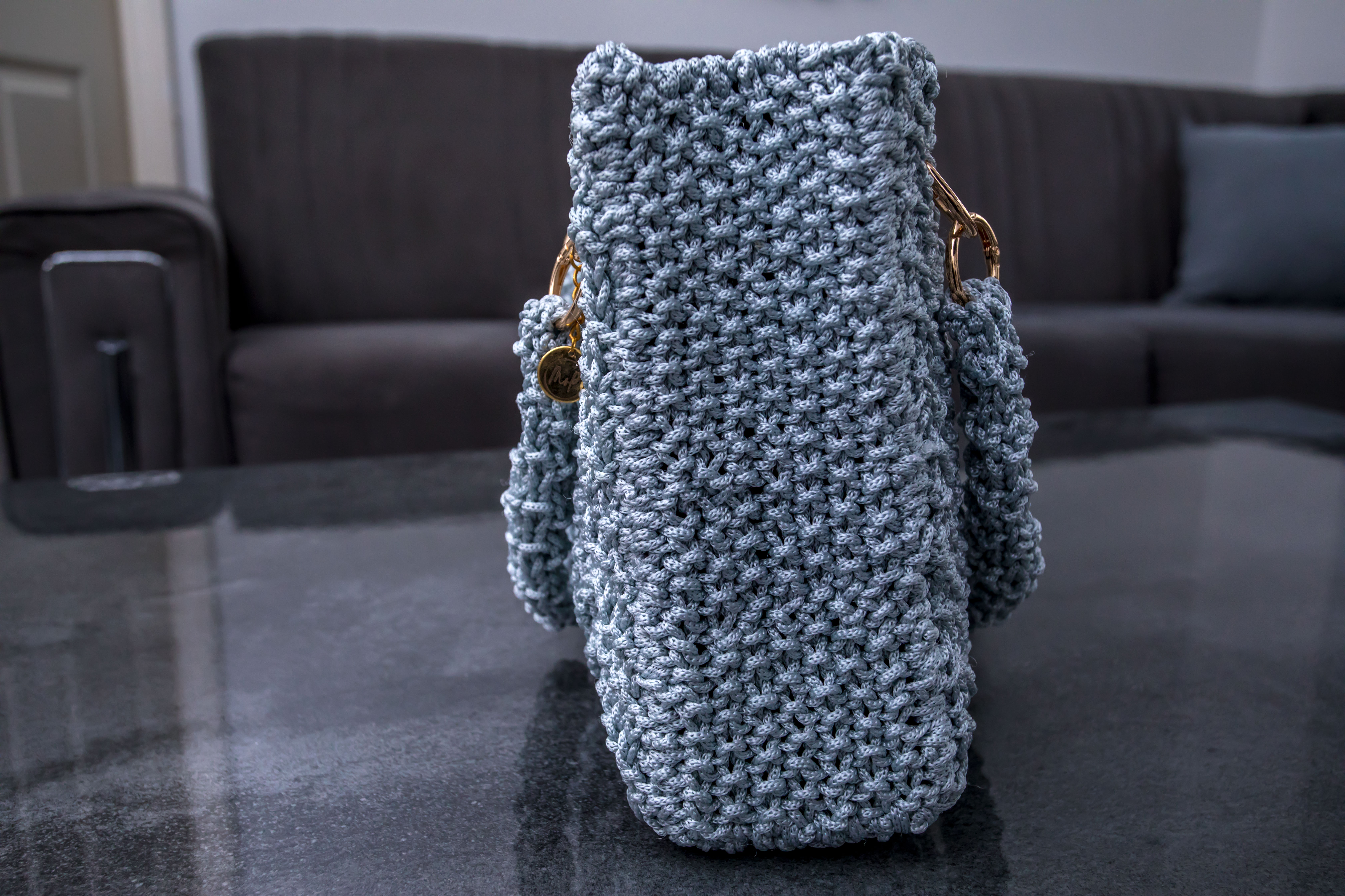 Calypso Tote Light Grey – Image 3