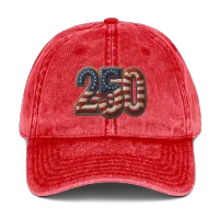 USA 250 | 250 Vintage Cotton Twill Cap – Image 5