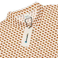 Men’s Slim Fit Texas Polo in Burnt Orange – Image 1