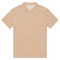 Men’s Slim Fit Texas Polo in Burnt Orange – Image 7