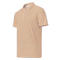 Men’s Slim Fit Texas Polo in Burnt Orange – Image 2