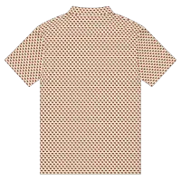 Men’s Fitted State of Oklahoma Polo in Crimson and Cream – Image 5