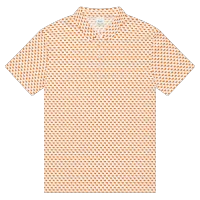 Men’s Fitted State of Oklahoma Polo in Orange – Image 6